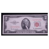 1953 STAR RED SEAL 2 $ BILL