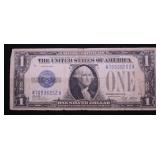 1928 FUNNY BACK SILVER CERTIFICATE VF