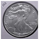 2000 SILVER EAGLE GEM