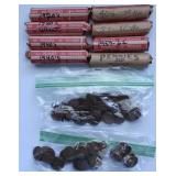10 ROLLS OF WHEAT CENTS
