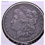 1890 MORGAN DOLLAR XF