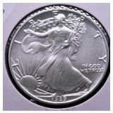 1989 SILVER EAGLE GEM