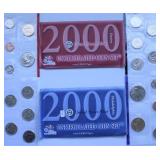 2000 MINT SET P D MINTS