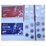 2005 MINT SET P D MINTS