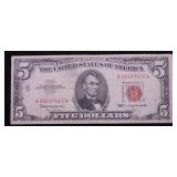 5 DOLLAR RED SEAL VF