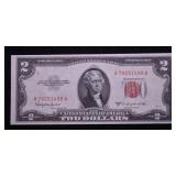 1953 C CHOICE BU 2$ RED SEAL