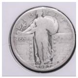 1927 STANDING QUARTER VG