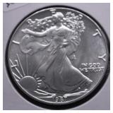 1987 SILVER EAGLE GEM
