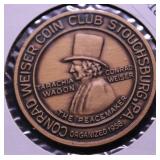 CONRAD WEISER COIN CLUB