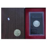 1971 S PROOF SILVER GSA IKE DOLLAR