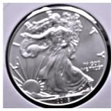 2018 SILVER EAGLE GEM