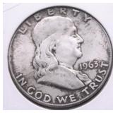 1963 FRANKLIN HALF DOLLAR CHOICE BU