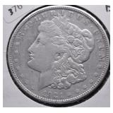 1921 D MORGAN DOLLAR XF