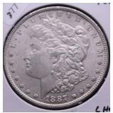 1887 MORGAN DOLLAR CHOICE BU