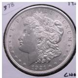 1921 MORGAN DOLLAR CHOICE BU