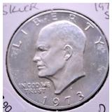 1973 S SILVER PROOF IKE DOLLAR