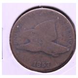 1857 FLYING EAGLE CENT G