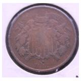 1867 TWO CENT PIECE G