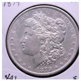 1879 MORGAN DOLLAR AU