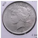 1922 PEACE DOLLAR CHOICE BU