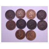 10 INDIAN HEAD CENTS