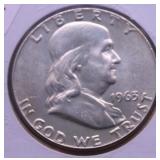 1963 FRANKLIN HALF DOLLAR CHOICE BU