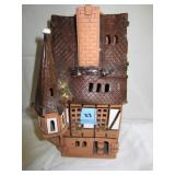 9" CERAMIC TUDOR STYLE HOUSE