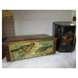 2 VINTAGE COLLECTOR TINS - EMPTY