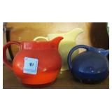 3 CERAMIC PITCHERS