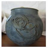 5 3/4" HAND MADE POT - ARTIST SIGNED