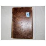 "THE HOLY BIBLE" - 1843 - LEATHER BOUND