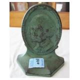 CAST IRON "GEORGE WASHINGTON" BOOKEND