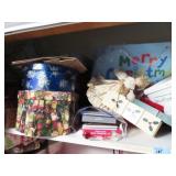 CONTENTS OF BEDROOM CLOSET: