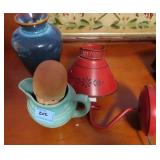 GROUPING: 9" CERAMIC VASE, 1960