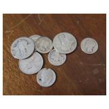 GROUPING: 2 STANDING LIBERTY QUARTERS