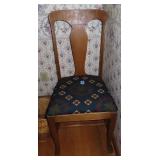 OAK SINGLE SIDE CHAIR