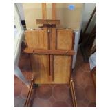 ARTIST EASEL AND PAINT BOX SET