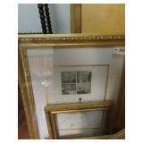 GROUPING: PICTURE FRAMES, ARTIST SKETCH PADS, ETC