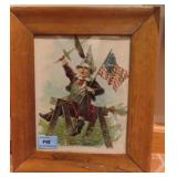 VICTORIAN FRAMED PRINT - 12" X 14"