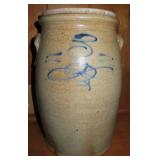 3 GALLON CROCK CHURN (MISSING DASHER) WITH