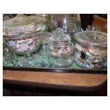 27" TIN TRAY WITH STORAGE CONTAINERS
