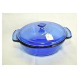 COBALT BLUE CASSEROLE