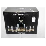 GOLD LUSTER DECANTER SET