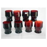 GEORGAIN RED TUMBLER SET