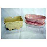 TWO BRUSH MCCOY PLANTERS