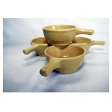 MCCOY HANDLED SOUP BOWLS