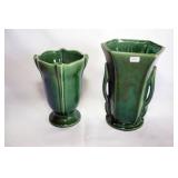 TWO MCCOY VASES