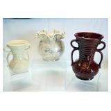 THREE PCS. SHAWNEE POTTERY