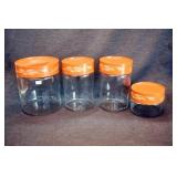 PYREX WHEAT CANISTER SET