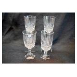 FOUR FOSTORIA HERITAGE GLASSES